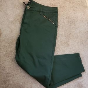 Green skinny jeans 18 Morgan & walker